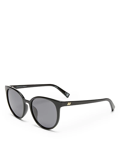 Le Specs Armada Round Sunglasses, 54mm