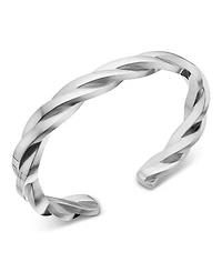 Men's Sterling Silver DY Helios Twisted Cuff Bangle Bracelet