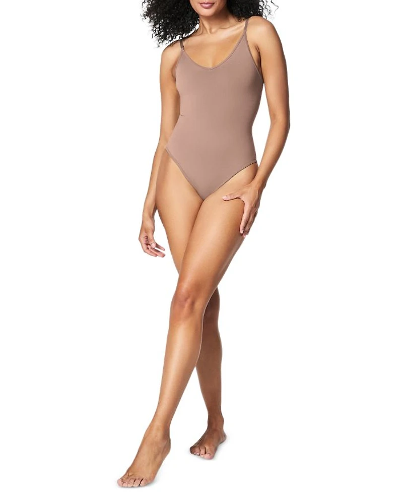 Seamless Power Thong Bodysuit