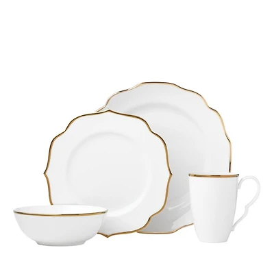 Contempo Luxe 4 Piece Dinnerware Set