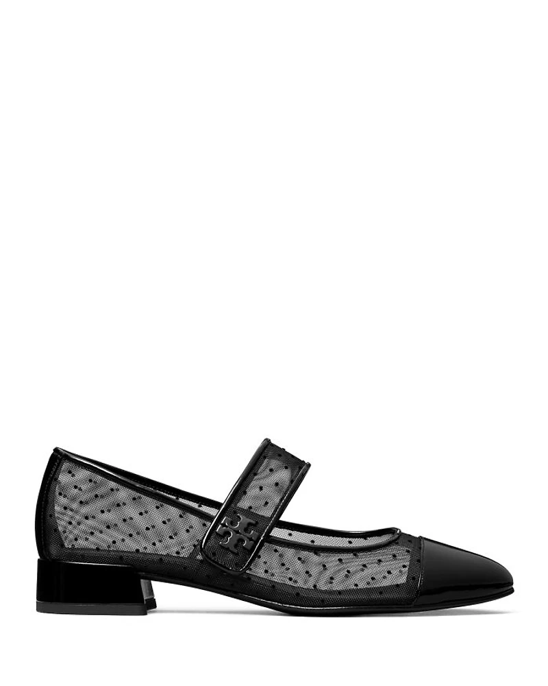 Women's Cap Toe Mary Jane Flats