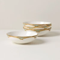 Colonial Bamboo Fruit Bowl, Set of 4