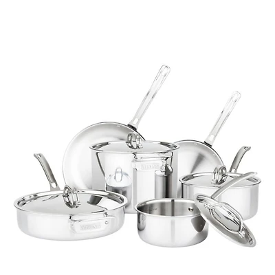 3 Ply Stainless Steel 10 Piece Cookware Set