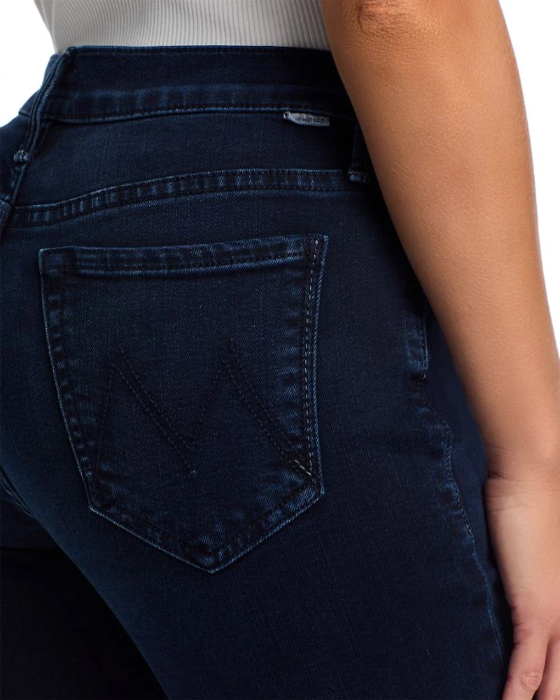 Petites Lil Weekender High Rise Flared Jeans Chip On My Shoulder