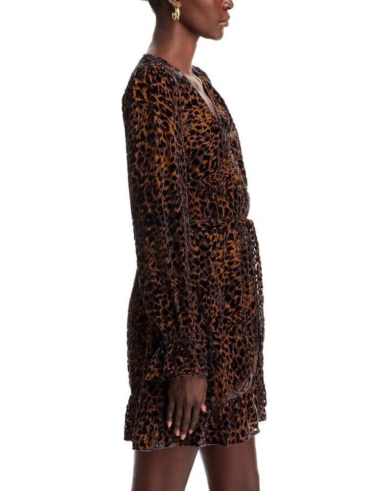 Ysabel Faux Wrap Mini Dress
