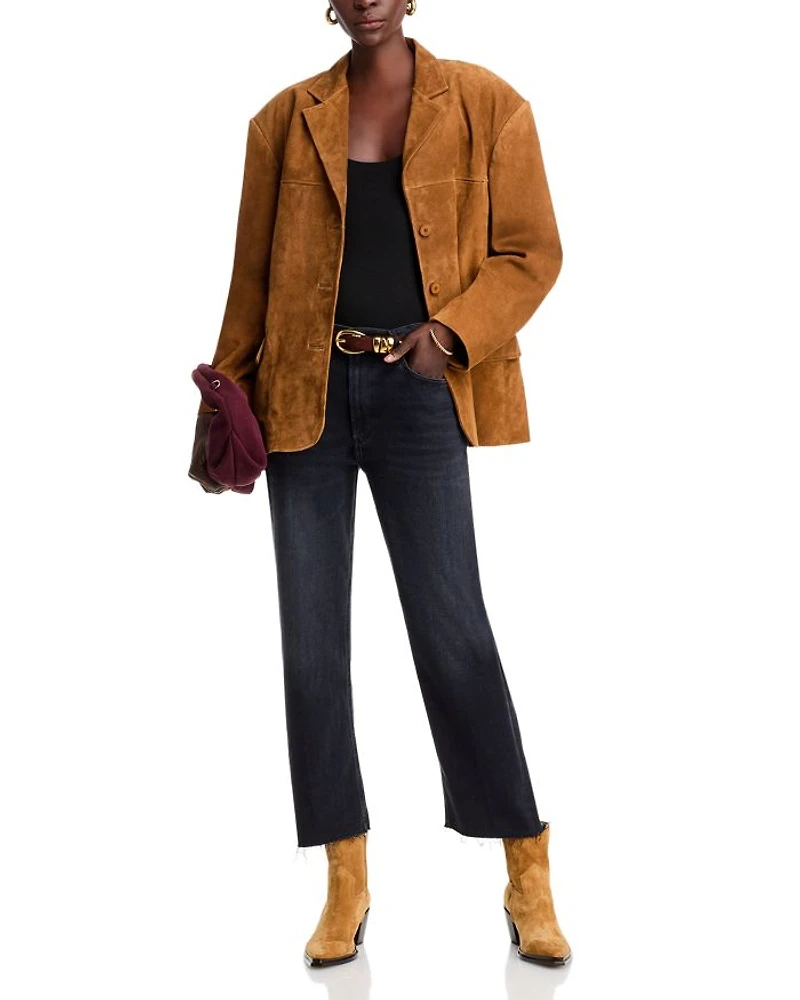 Palma High Rise Ankle Straight Jeans Medallion