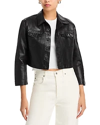 L'Agence Koda Cropped Jacket