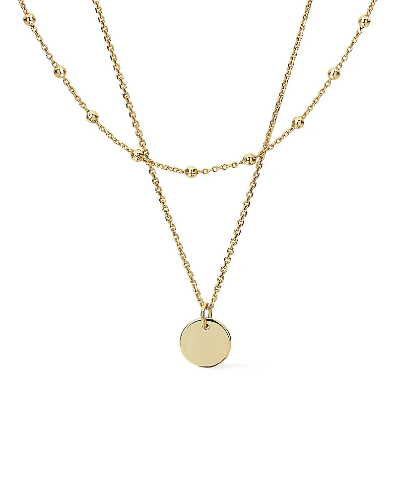 Ana Luisa Coin Necklace Set - Willow