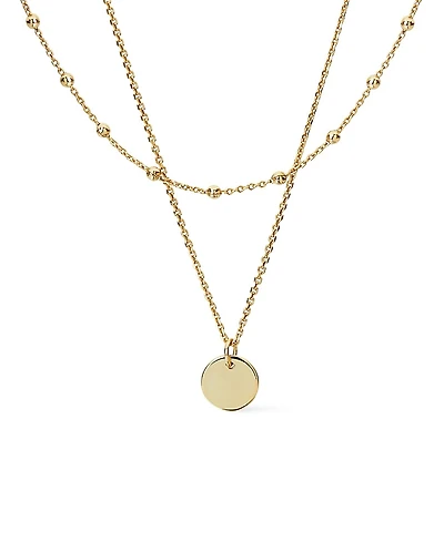 Ana Luisa Coin Necklace Set - Willow