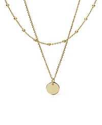 Ana Luisa Coin Necklace Set - Willow