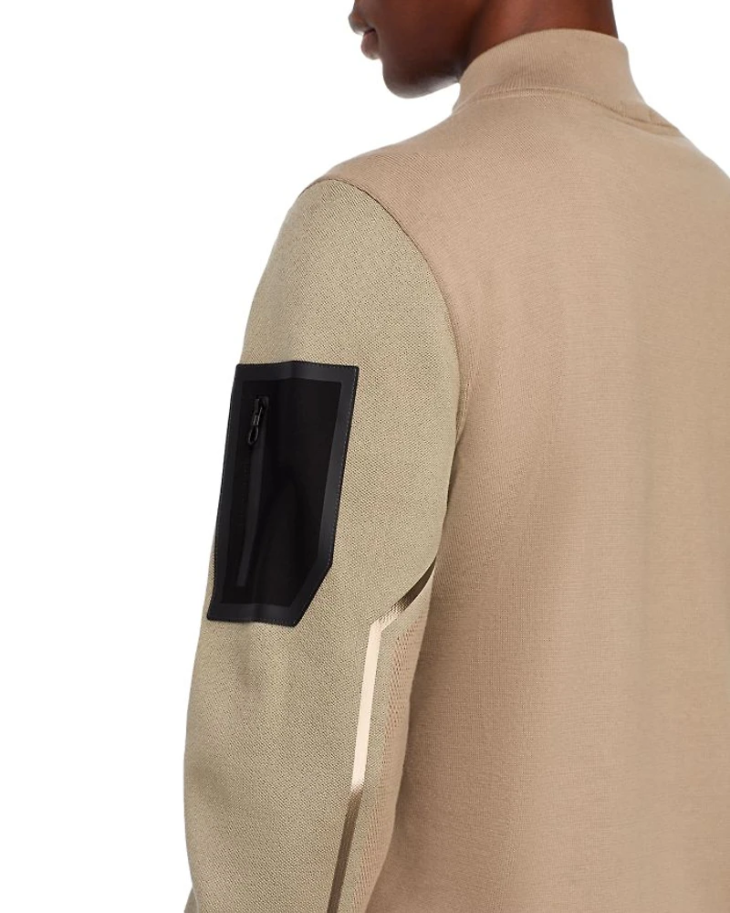 Zhino Mixed Media Jacket