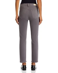 Mari Mid Rise Crop Jeans Misty Grey
