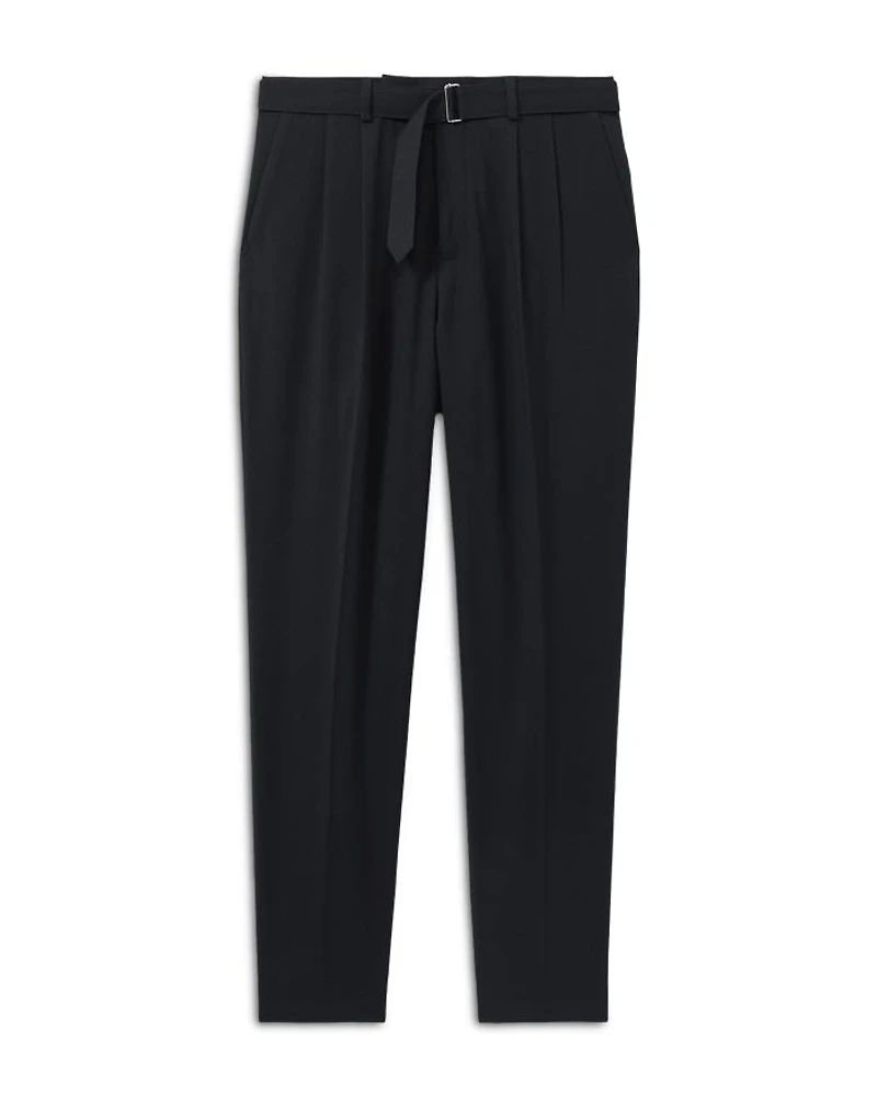 Pin Belted Trousers