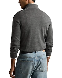 Quarter Zip Wool Sweater