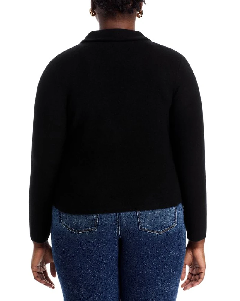 Novelty Button Cashmere Blazer - Exclusive