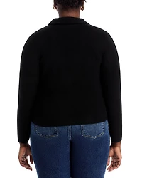Novelty Button Cashmere Blazer - Exclusive