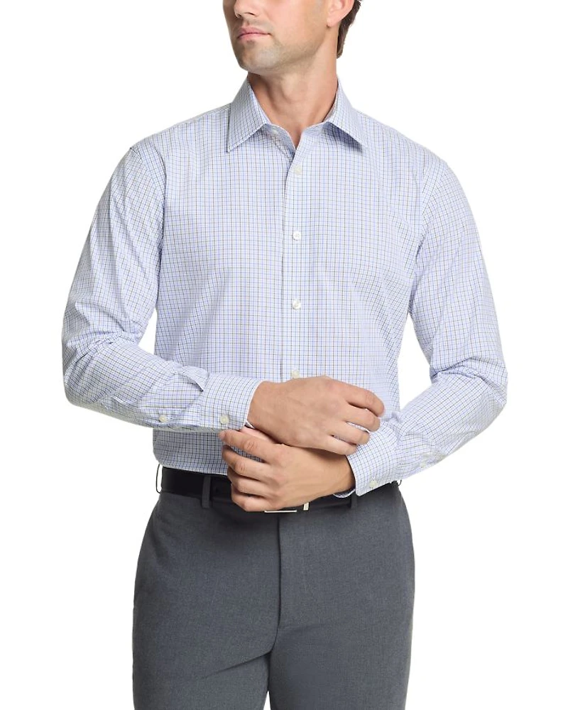Cotton Stretch Check Regular Fit Dress Shirt - Exclusive
