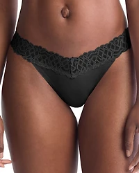 Attraction Lace Trim Thong