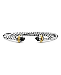 David Yurman Cable Classic Bracelet with Black Onyx and 14K Gold
