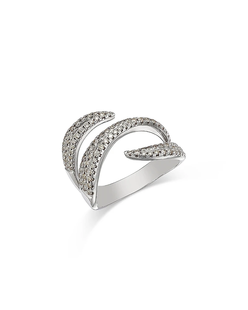 Bloomingdale's Fine Collection Diamond Triple Bypass Ring