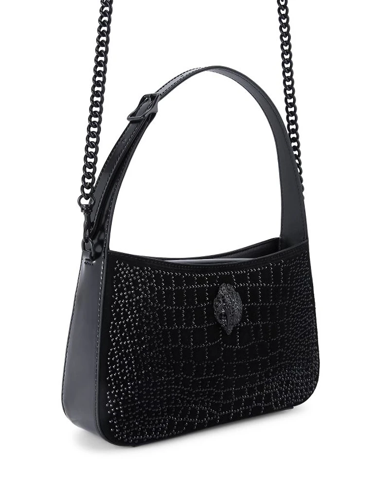 Suede Bond Shoulder Bag