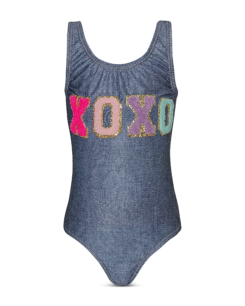 Pq Swim Girls' Xoxo One Piece Swimsuit - Little Kid, Big Kid