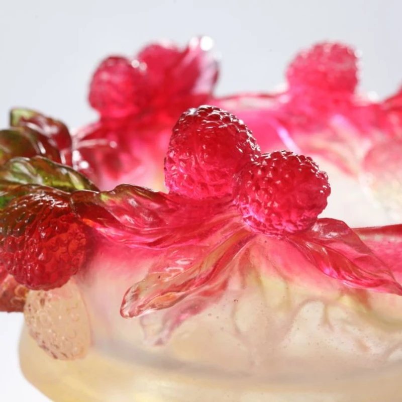 Bowl, Lychee, A Thousand Blessings and Good Fortune