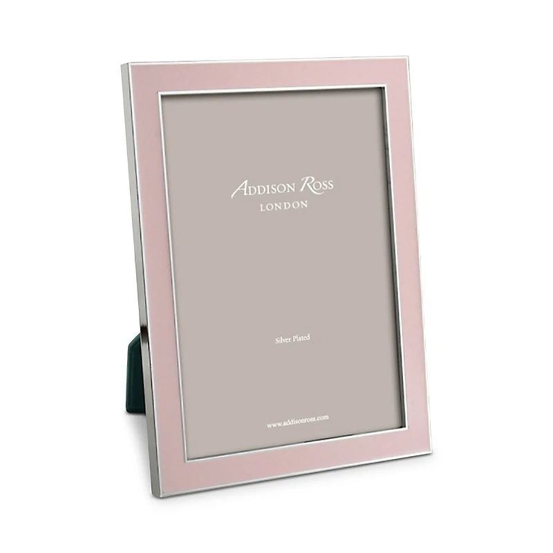 Addison Ross Light Pink Enamel Picture Frame, 5 x 7