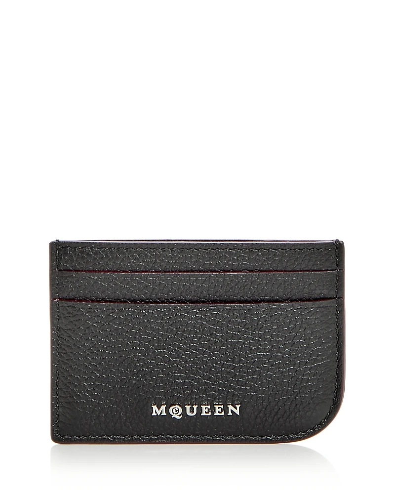 Alexander McQUEEN Sling Leather Card Case