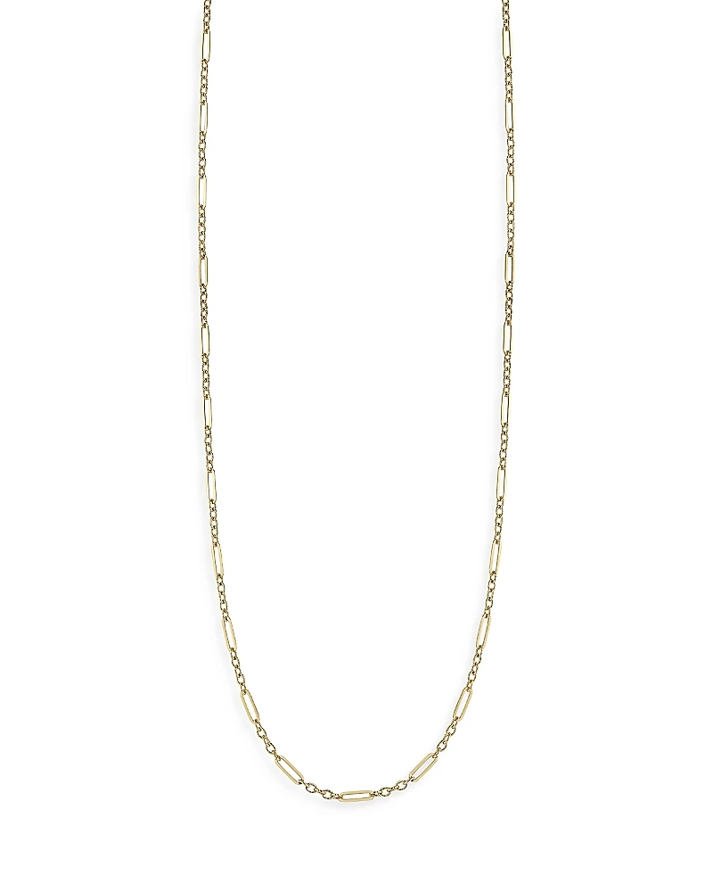 Bloomingdale's Fine Collection 14K Yellow Gold Figaro Chain Necklace