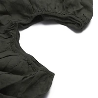 Linen Blend Fitted Sheet, California King