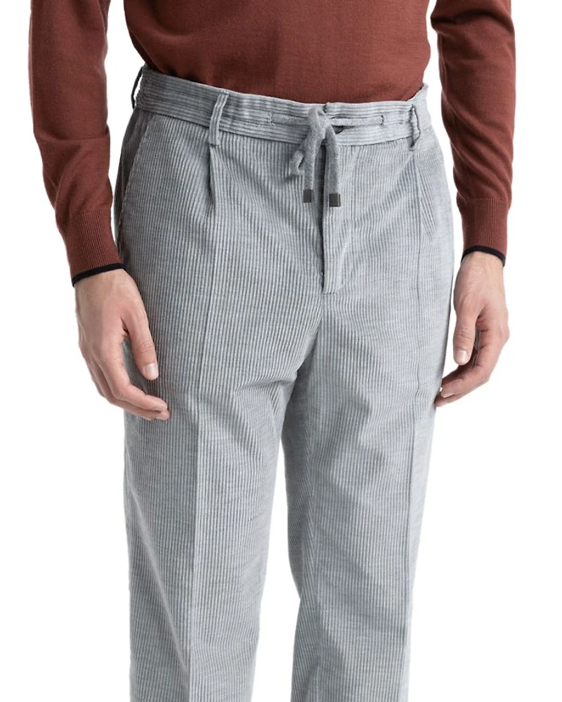 Cotton Jogger Dress Pants