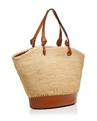 Squillo Large Raffia Tote
