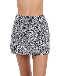 Profile by Gottex Printed Pull on Swim Skirt Cover Up
