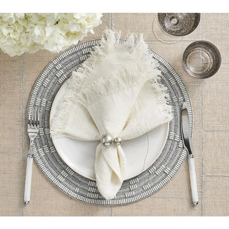 Faux-Pearl Napkin Ring