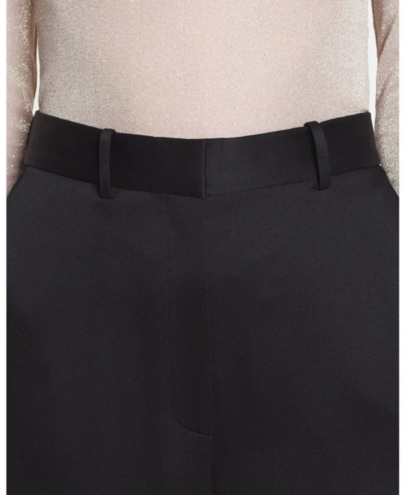 Wide-Leg Tailored Pants