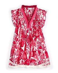 Poupette St. Barth Girls' Sasha Mini Dress - Little Kid, Big Kid