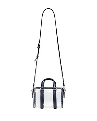 Clear Micro Duffle Crossbody Bag