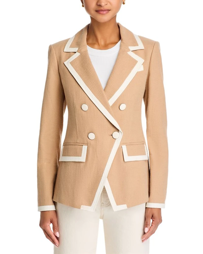 Edison Dickey Border Trim Jacket