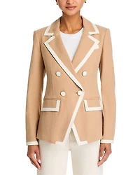 Edison Dickey Border Trim Jacket