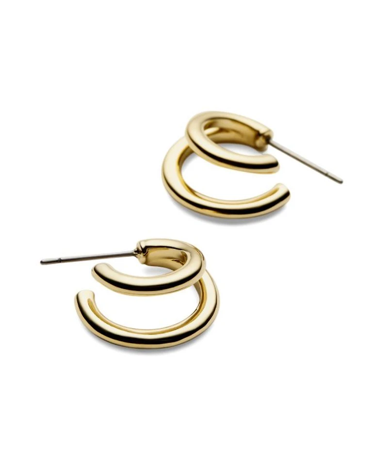 Double Hoop Earrings - Scarlett