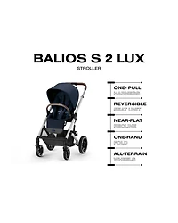 Balios S Lux 2 & Cloud G Lux Travel System with Cot S Lux 2