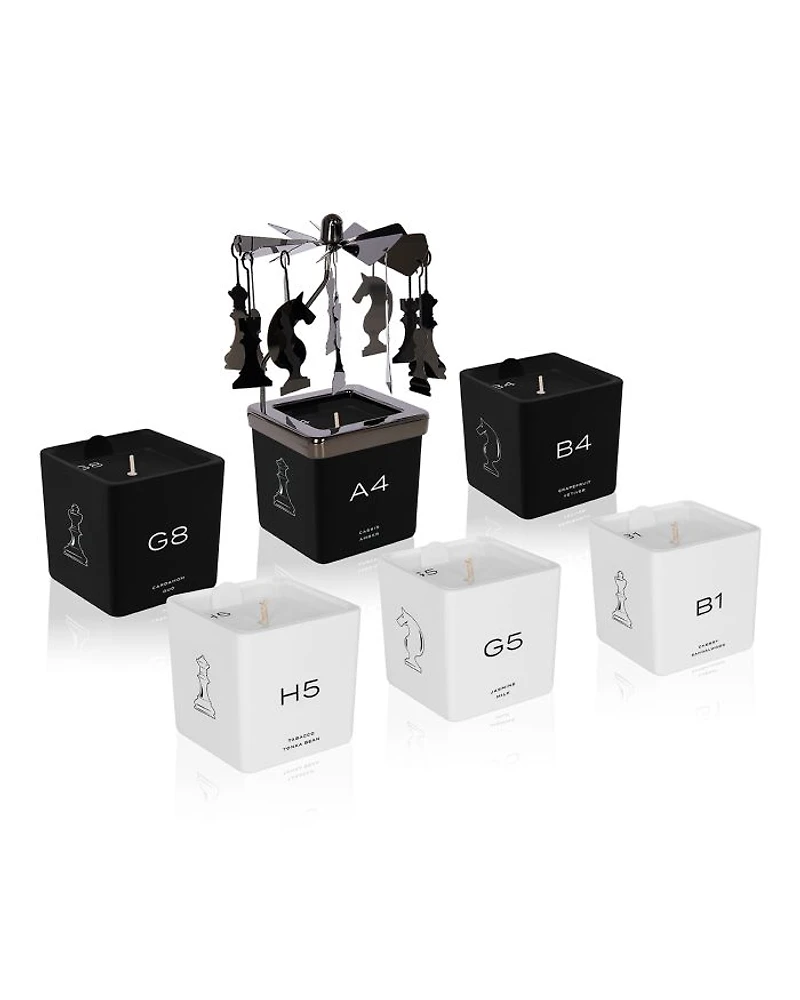 Luxury Candle Set with Carousel