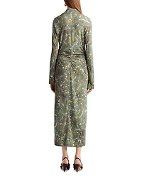 Claudia Floral Button Front Dress