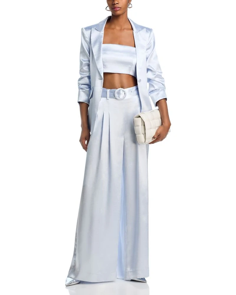 Shauna Hammered Satin Pants