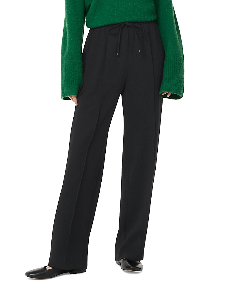 Whistles Maria Fluid Crepe Trousers