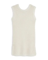 Girls' Reina Crochet Cover-Up Dress - Little Kid, Big Kid