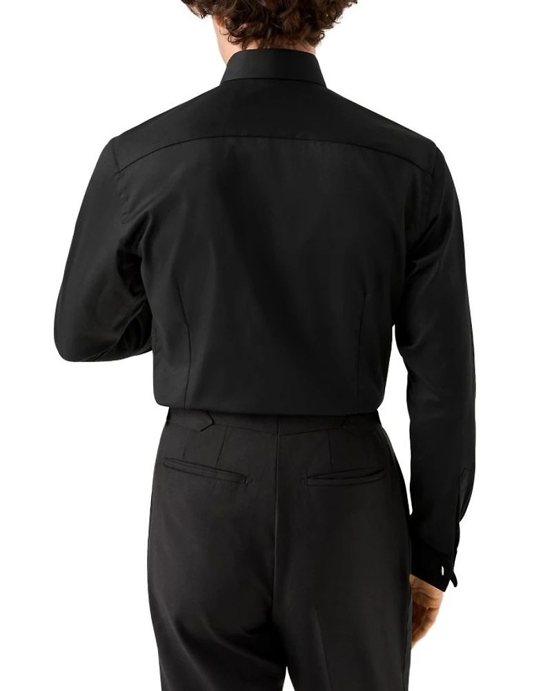 Contemporary Fit Plissé Bib Formal Shirt