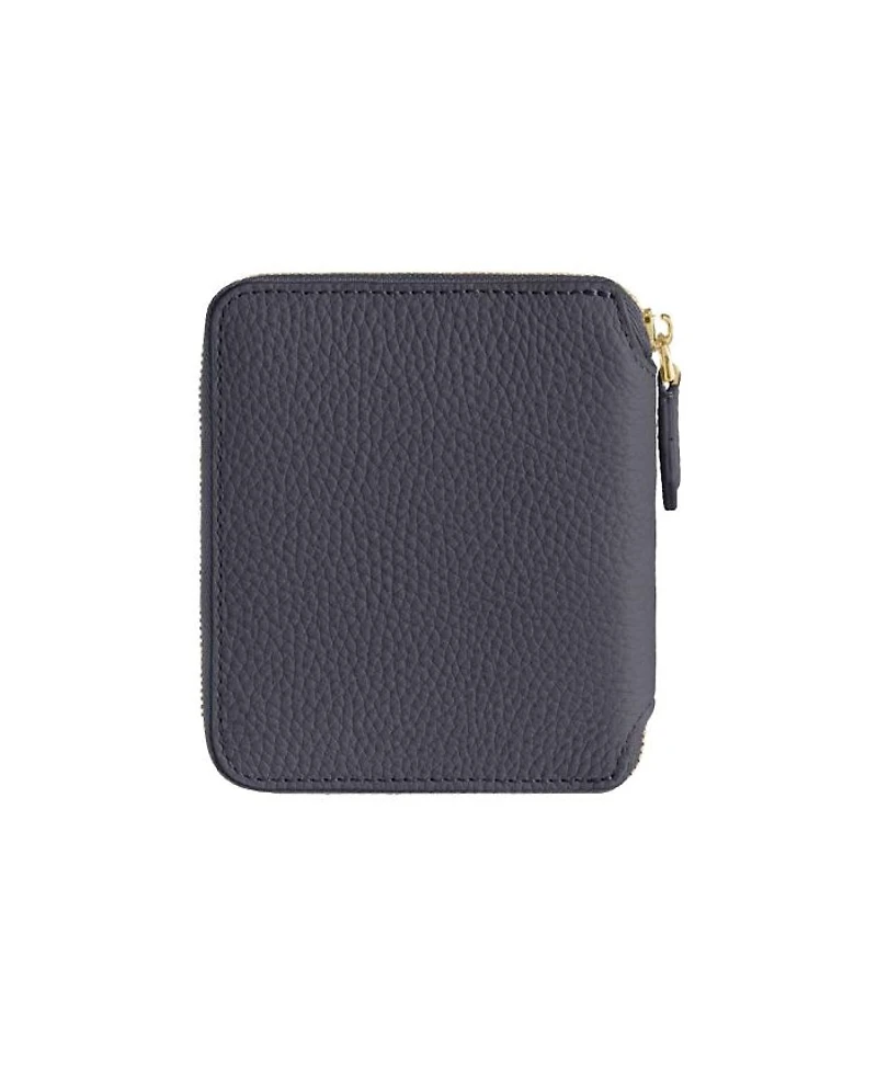Small Leather Zip Around Wallet
