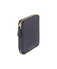 Small Leather Zip Around Wallet